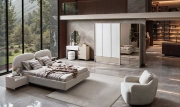 Japandi Yatak Odası