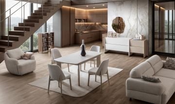 Japandi Yemek Odası