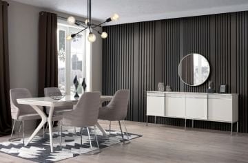 Born Krem Yemek Odası