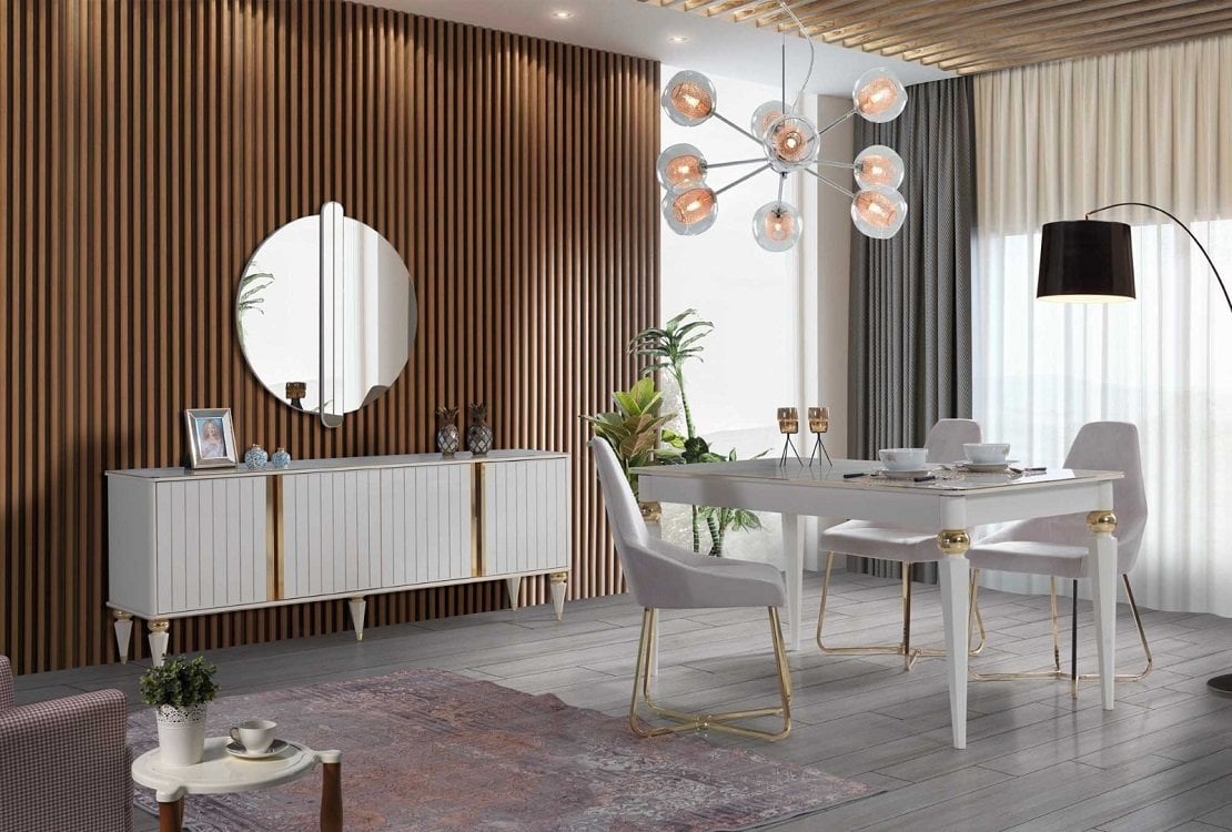 Marmo Gold Yemek Odası