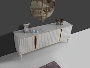 Marmo Gold Yemek Odası