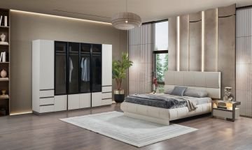 Vizyon Beyaz Yatak Odası