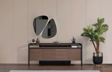 Vizyon Siyah Yemek Odası