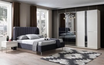 Born Ekru Yatak Odası bazalı